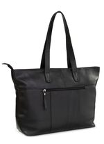 Laurina, v&auml;ska, dam, tillverkad av l&auml;der SVART