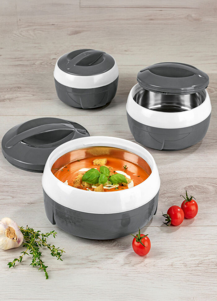 Termoskålar 3-delade 