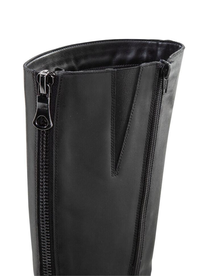 Remonte boots med res&aring;r i sidan SVART