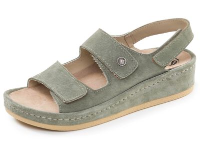 Mubb, bekv&auml;ma damsandaler, bredd H, med uttagbar fotb&auml;dd 