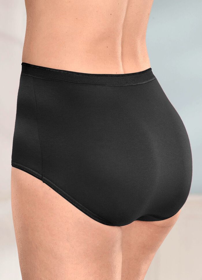 Brio Lingerie fempack trosor med res&aring;r i muddarna 