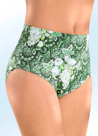 Fem-pack med trosor med res&aring;r i midjan 