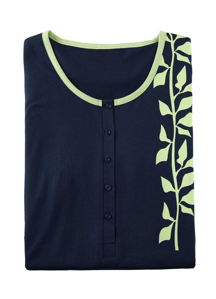 Tv&aring;pack nattlinnen med kortare passform och knappsl&aring; 