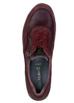 Waldl&auml;ufer, bekv&auml;ma damsneakers, bredd H, med uttagbar fotb&auml;dd BORDEAUX