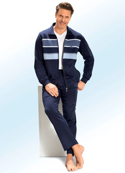 Loungekläder med randig design 