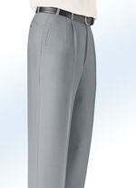 "Klaus Models"-byxor med sidofickor VASS GR&Ouml;N MELERAD