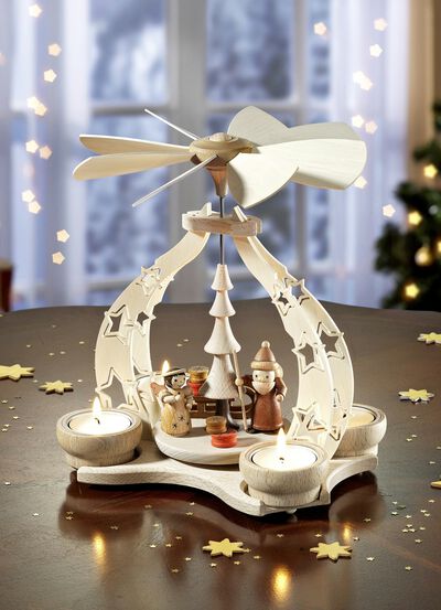 Bordspyramid från Erzgebirge 