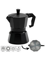 Espressoset, 4 delar SVART