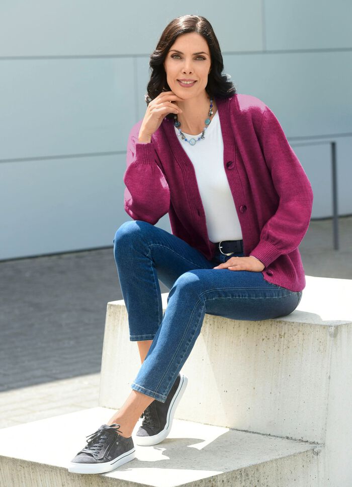 Kofta med mjuk och fluffig k&auml;nsla 