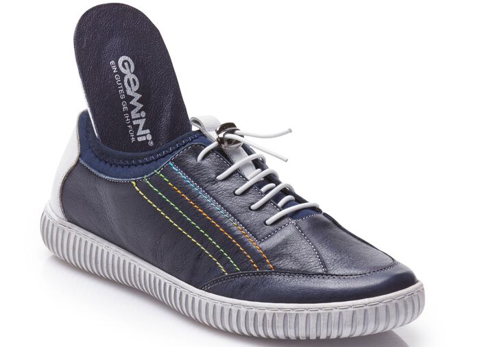 Gemini sneaker med elastiskt textilmaterial 