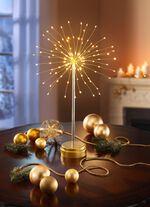 LED-krona i maskrosform 