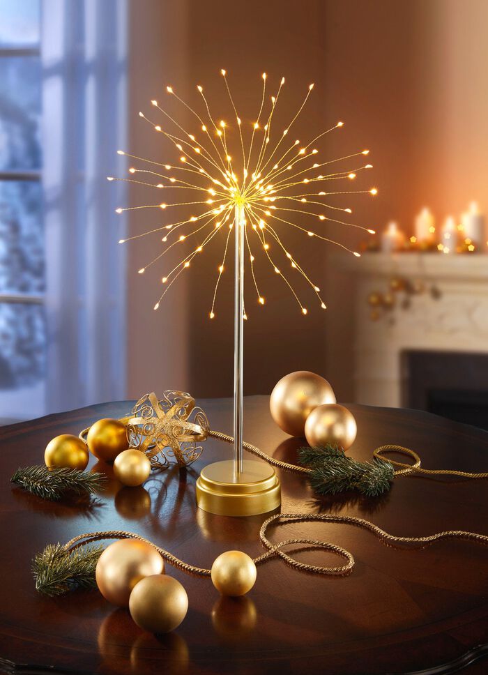 LED-krona i maskrosform 