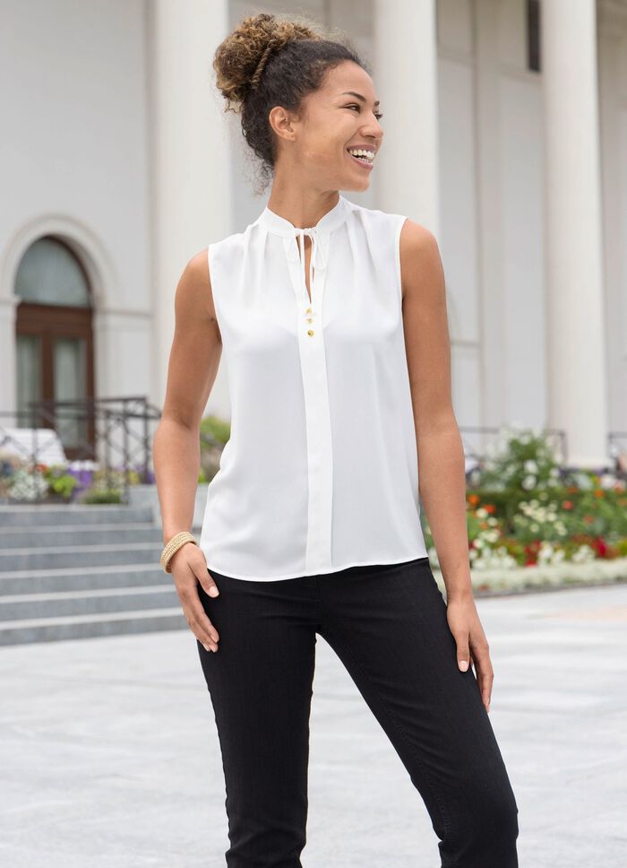 Enf&auml;rgad tunika ECRU