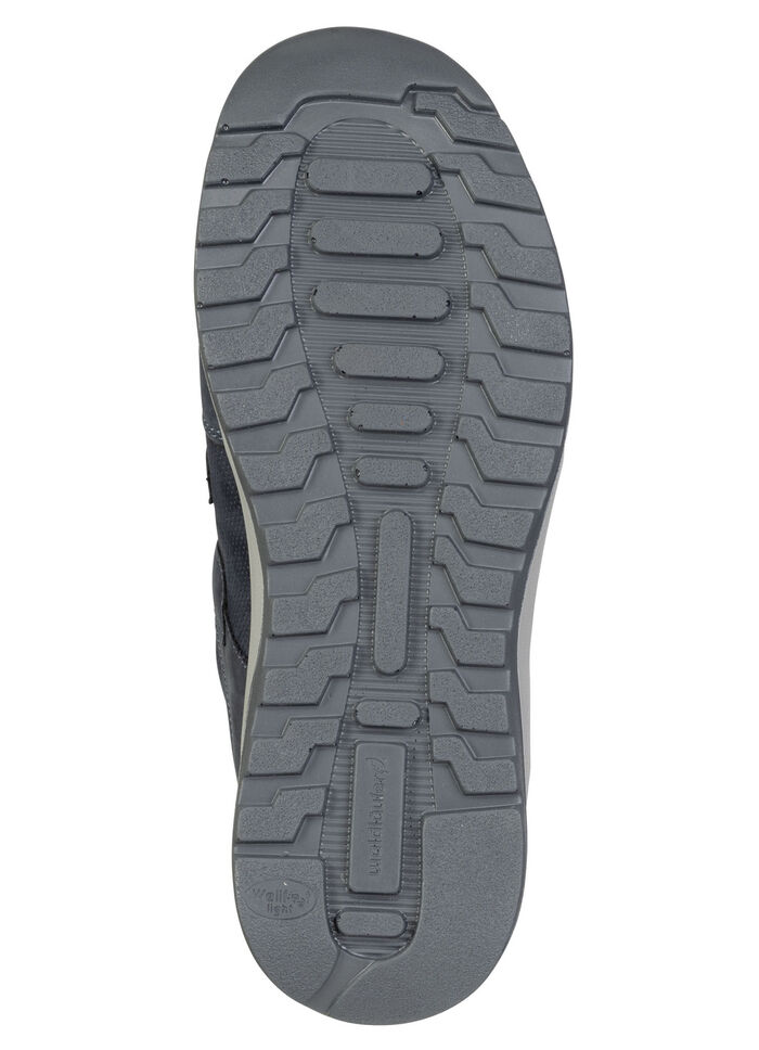 Waldläufer, bekväma herrtofflor, bredd K, med uttagbar fotbädd MARINE