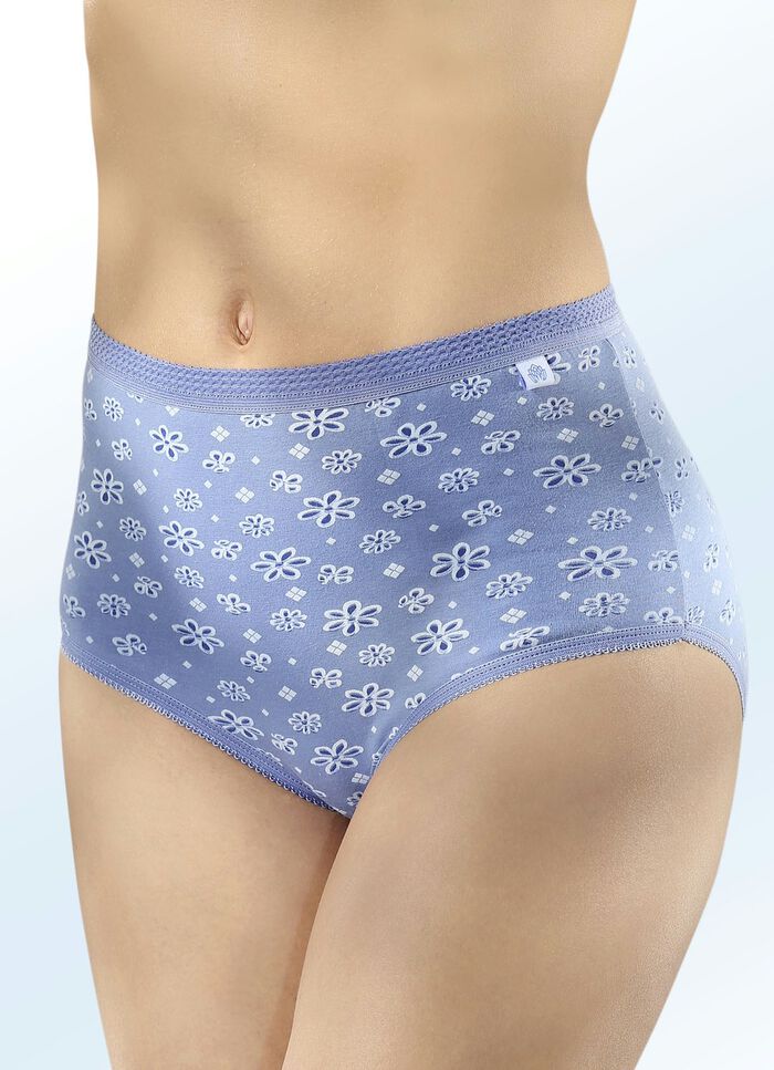 Sex-pack trosor med elastiska kanter, 