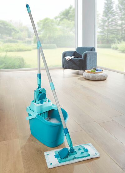 Leifheit golvmoppsystem - grundlig med varje avtorkning 