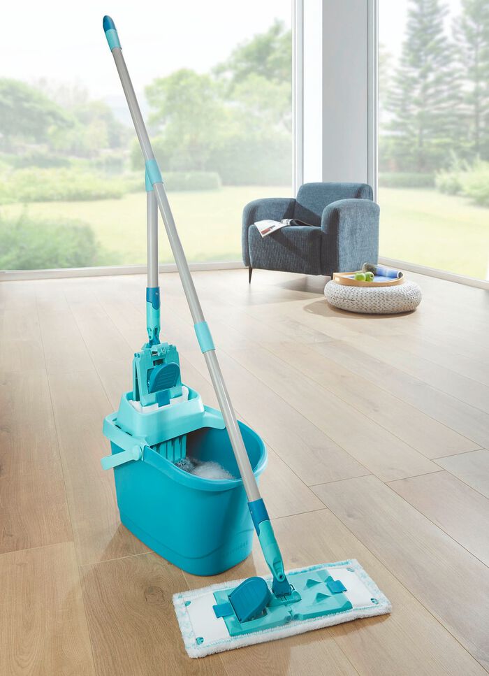 Leifheit golvmoppsystem - grundlig med varje avtorkning 