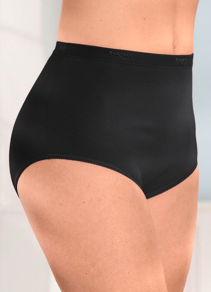 Brio Lingerie fempack trosor med res&aring;r i muddarna 