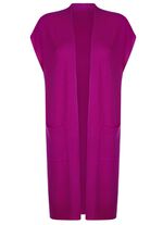 L&aring;ng stickad kashmirv&auml;st 