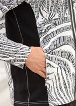 Skjortjacka med praktiska fickor med dragkedja 