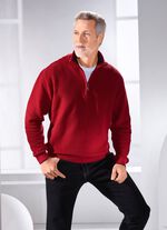 Troyer med st&aring;krage i 2 f&auml;rger 