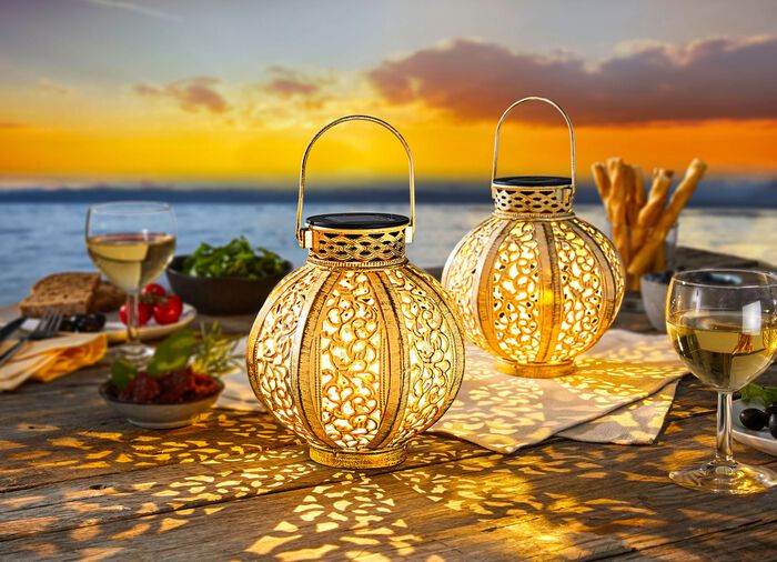 Solcellslampor, 2-pack 