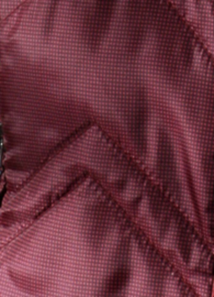 Jacka med l&auml;ngsg&aring;ende sidos&ouml;mmar BURGUNDY SVART