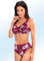 BH med en harmonisk blommig design 