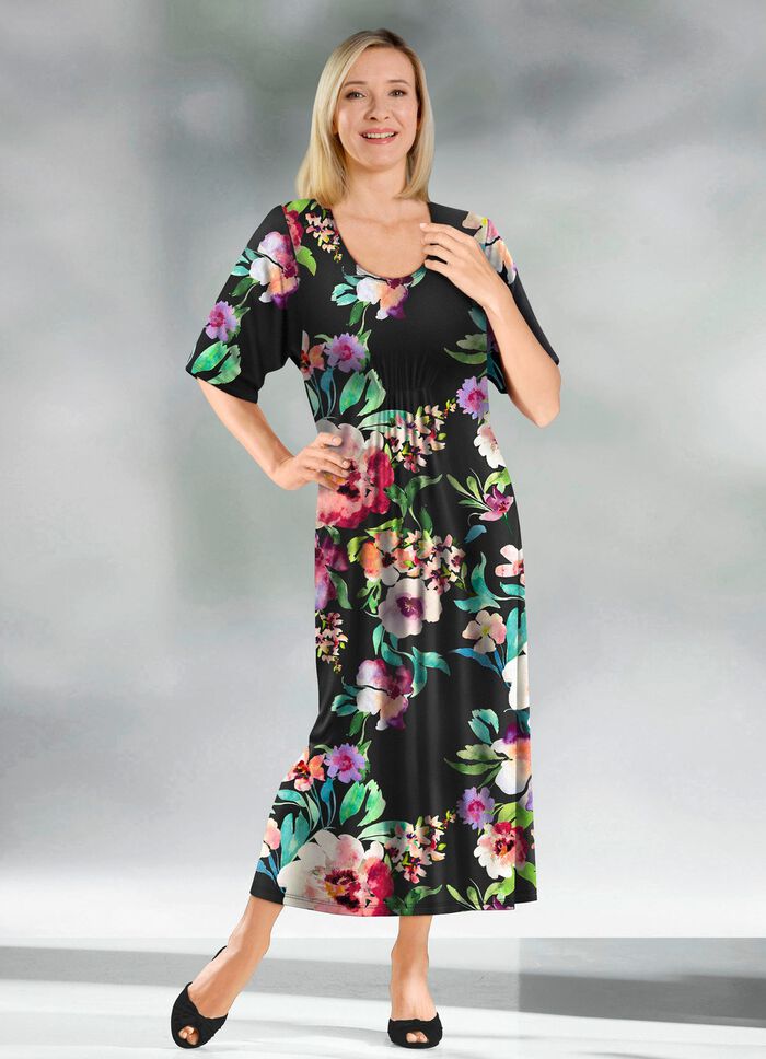 Kaftan i ankellång slipstil 