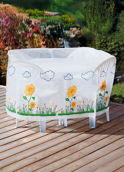 Skydd f&ouml;r tr&auml;dg&aring;rdsm&ouml;bler och kuddar 