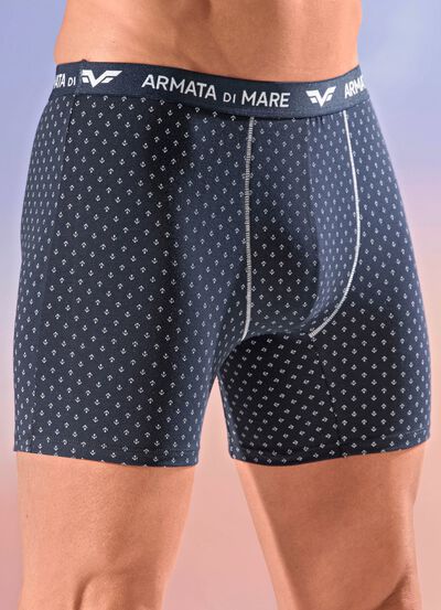 Fyrapack byxor med all-over design 