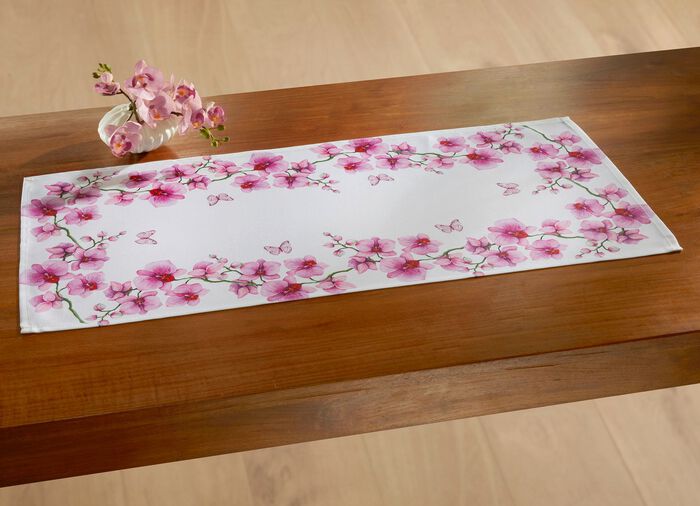 Tryckt bord och rumsdekoration 