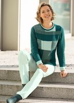 Tr&ouml;ja med patchworkdesign 