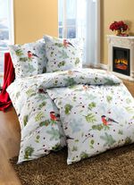 S&auml;ngkl&auml;desset i flanell med dragkedja 