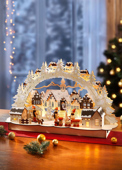 Ljusb&aring;ge med LED-belysning 