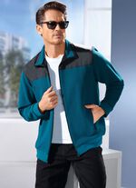 Sweatjacka med sidfickor 