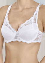 Laurina bygel-bh i elastisk spets 