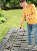 Fogborste med fogpinne och teleskopskaft 