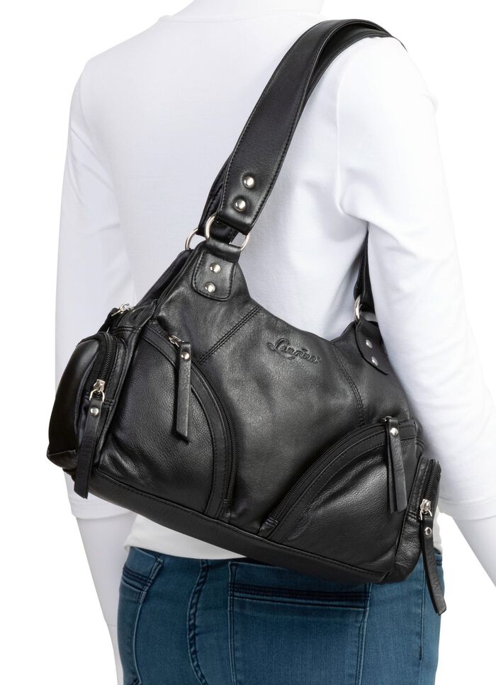 Laurina, v&auml;ska, dam, gjord av l&auml;der 