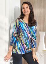 Skjorta med all-over tryck 