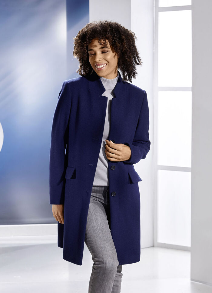 Kort kappa med kashmir 