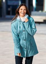 Funktionell jacka med teddyfoder 