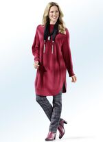 Byxor i trendig rutig design ANTHR.-RED