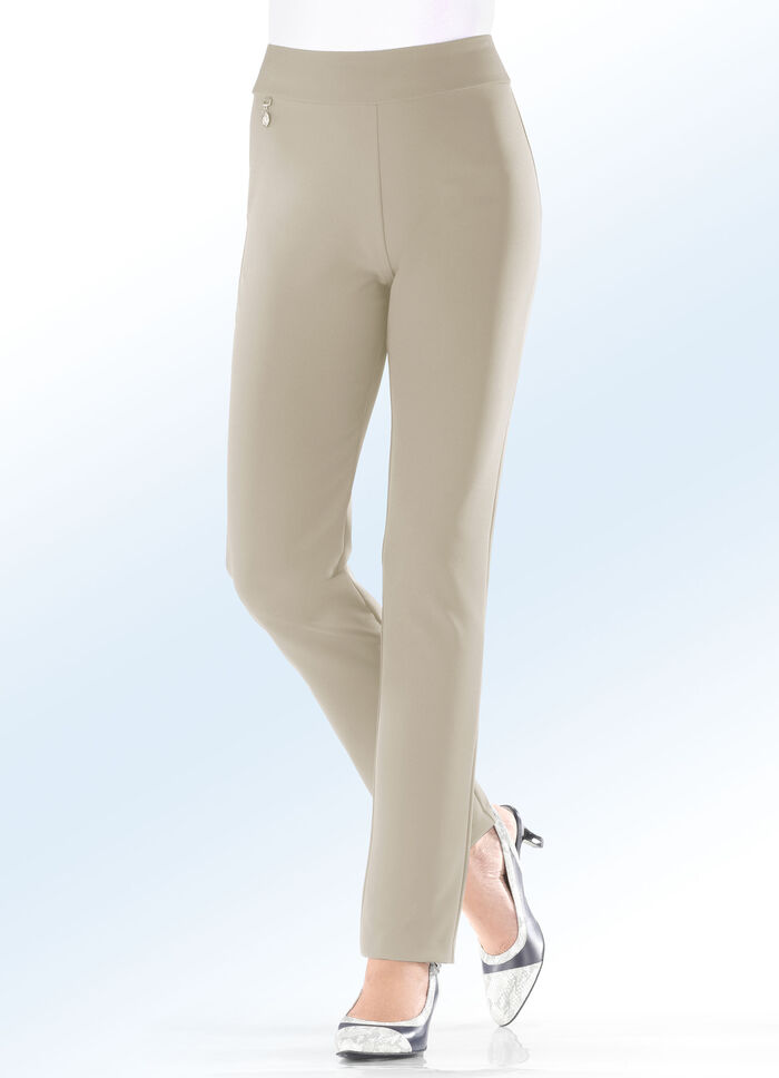 Byxa med inbyggd formande panel BEIGE