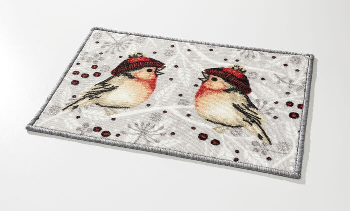 Dörrmatta med halkfri baksida FÄRGRIK