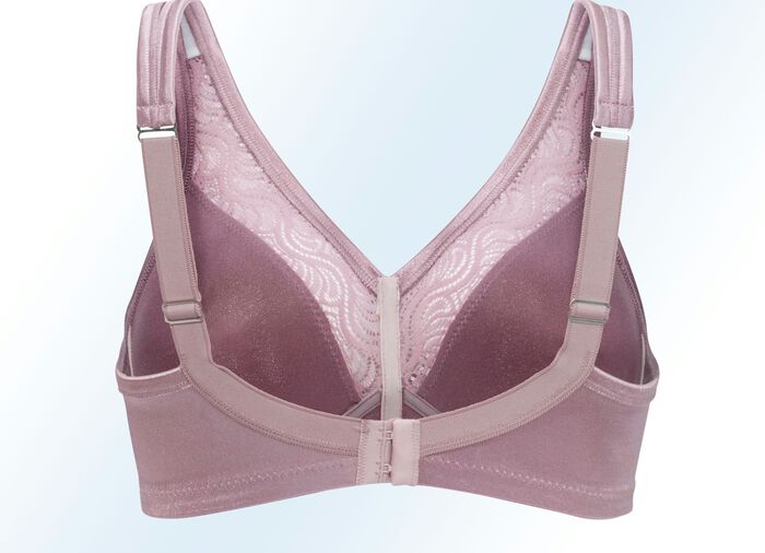 Swegmark of Sweden två-pack bh med spetsinlägg 1X ROSENKVARTS, 1X VIT