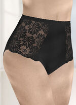 Fyrapack trosor med blommig elastisk spets, 