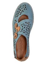 Gemini tofflor med luftiga &ouml;ppningar JEANS-KAMEL