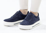 ELENA EDEN Sneakers i fin mocka, 