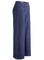 Culottes i 5-ficksform JEANSBLAU
